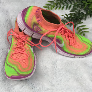 Nike FREE Flyknit BRS 1000 running shoes womens 10